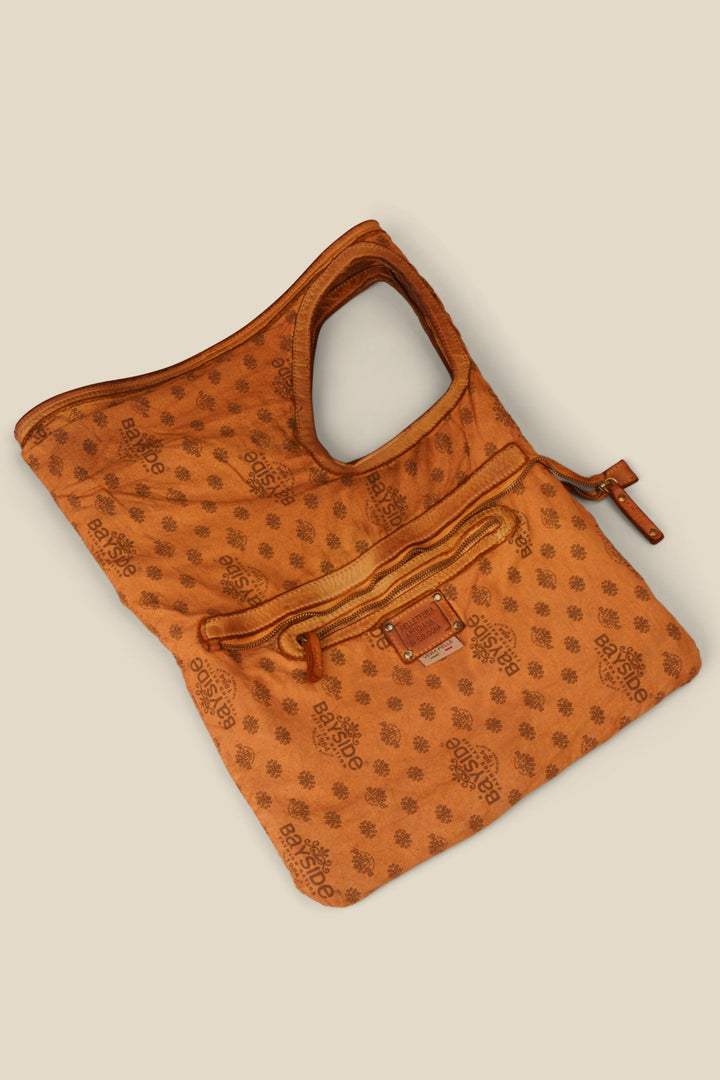 Bayside84 Stardust Convertible Hobo - Cognac