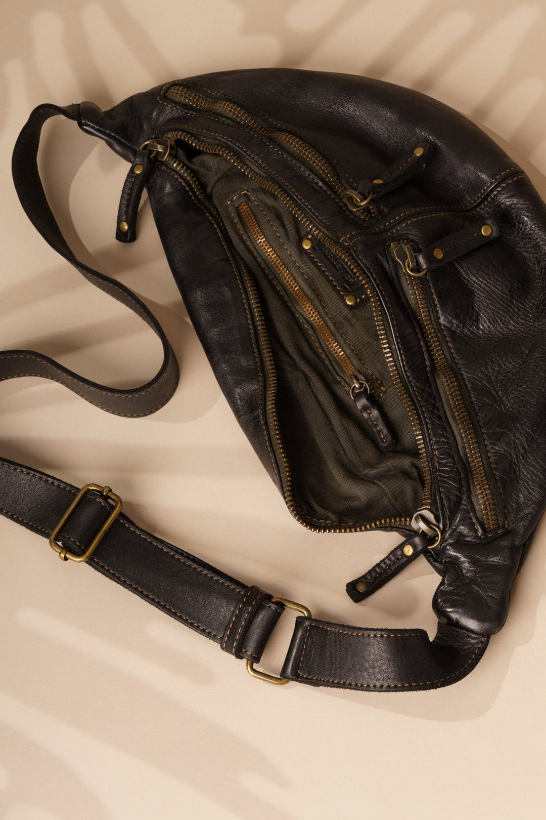 Small Urban Sling Bag - Black