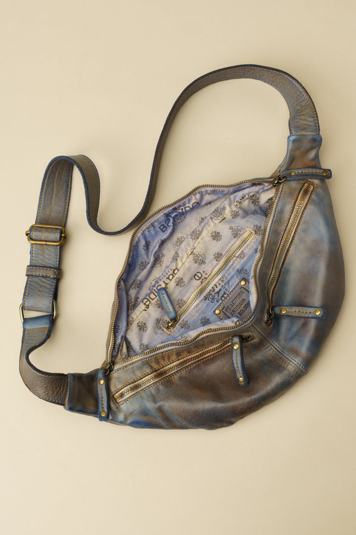 Small Urban Sling Bag - Vintage Denim