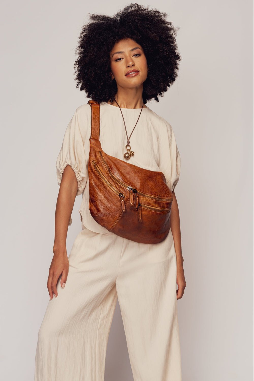 LUSHER XL URBAN SLING BAG COGNAC, BAYSIDE84 + LUSHER COLLAB URBAN SLING BAG, XL IPAD SLING BAG, LEATHER IPAD CROSSBODY SLING BAG, IPAD SLING TRAVEL BAG