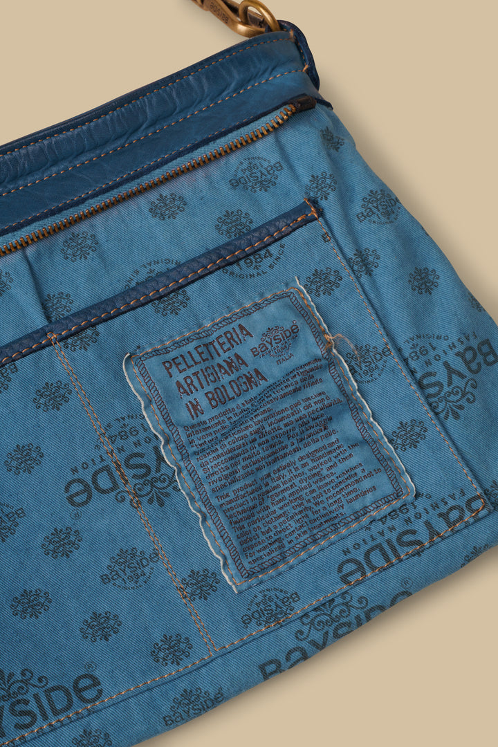 BAYSIDE84 WING CROSSBODY POUCH - BUTTERY BLUE