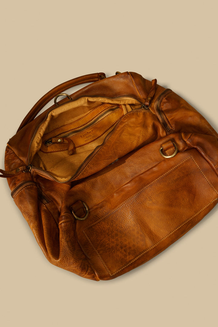 Quest Backpack Purse - Cognac
