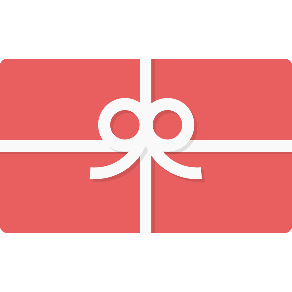 Gift Cards in 50.00 denominations from $100.00 USD - $500.00 USD